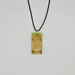 Handmade Dry Flowers Resin Necklace