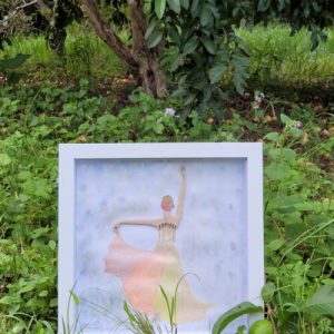 Painting Spanish dancer