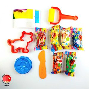 خمیر بازی 6 رنگ ظرفی